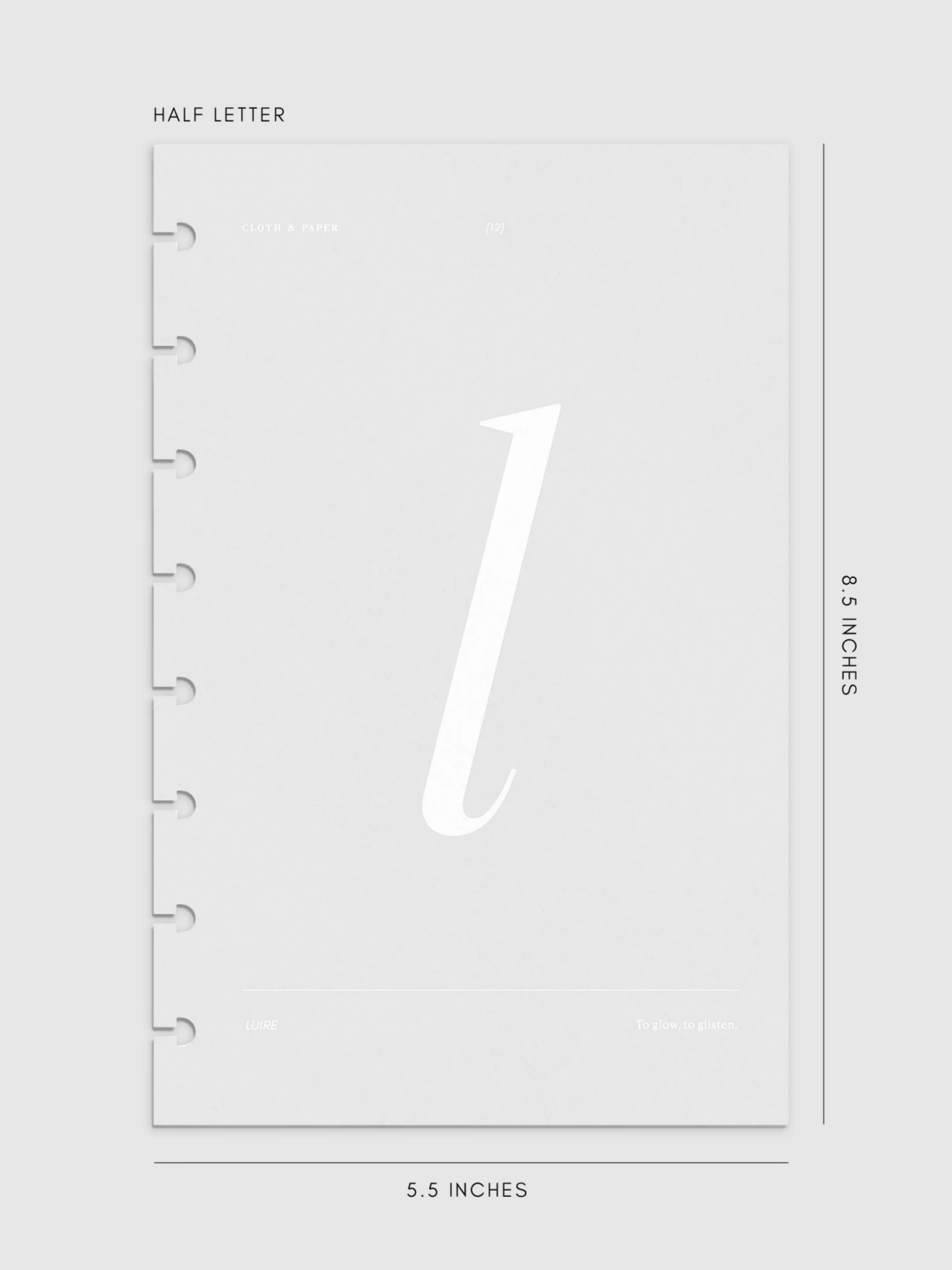Monogram Vellum Planner Dashboard | L(Monogram Vellum Planner Dashboard L) 8 Monogram Vellum Planner Dashboard | L(Monogram Vellum Planner Dashboard L) - Image 8