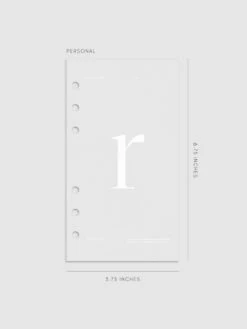 Monogram Vellum Planner Dashboard | R(Monogram Vellum Planner Dashboard R) 19 Monogram Vellum Planner Dashboard | R(Monogram Vellum Planner Dashboard R) -Cloth And Paper Shop Monogram Vellum Planner Dashboard Personal R CP 1