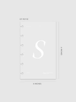 Monogram Vellum Planner Dashboard | S(Monogram Vellum Planner Dashboard S) -Cloth And Paper Shop Monogram Vellum Planner Dashboard Petite S CP 1