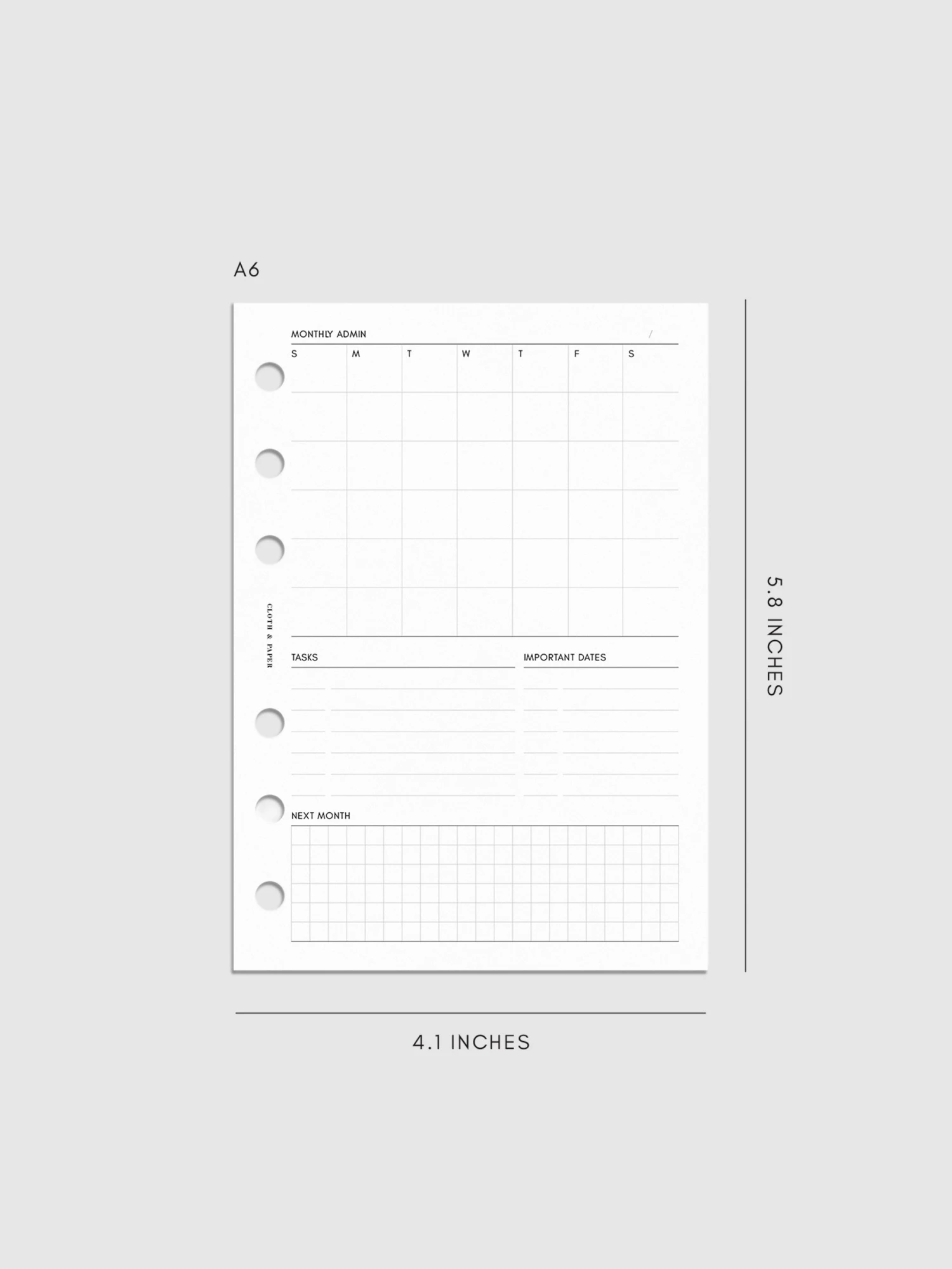 Monthly Admin Planner Inserts | Sunday Start(Monthly Admin Planner Inserts Sunday Start) 10 Monthly Admin Planner Inserts | Sunday Start(Monthly Admin Planner Inserts Sunday Start) - Image 10