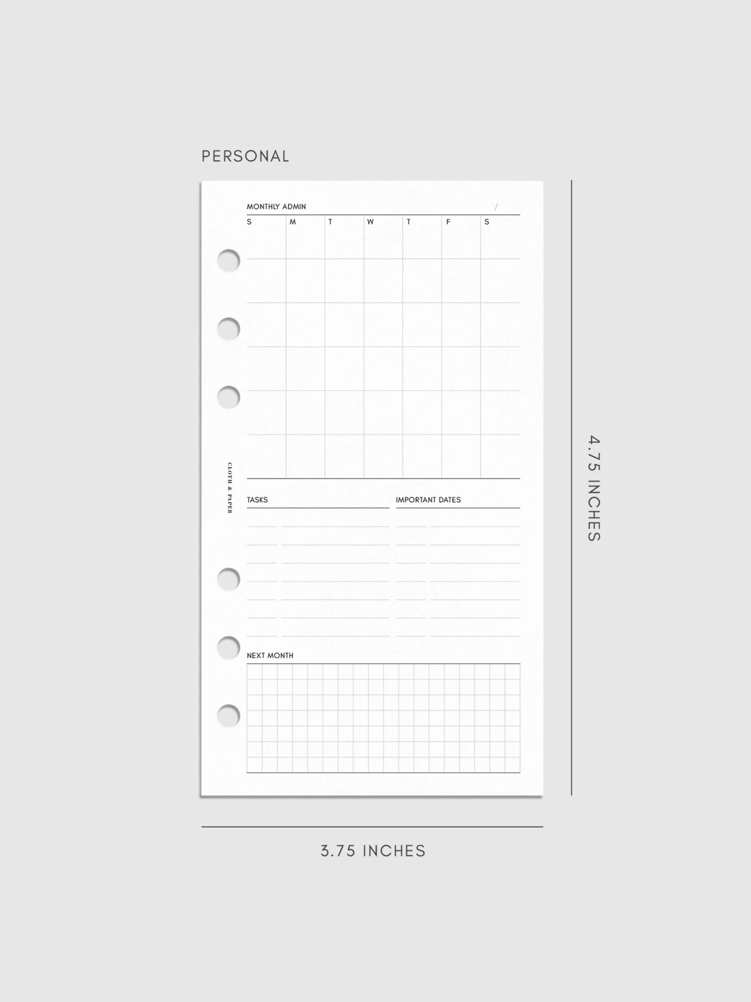Monthly Admin Planner Inserts | Sunday Start(Monthly Admin Planner Inserts Sunday Start) 15 Monthly Admin Planner Inserts | Sunday Start(Monthly Admin Planner Inserts Sunday Start) - Image 15