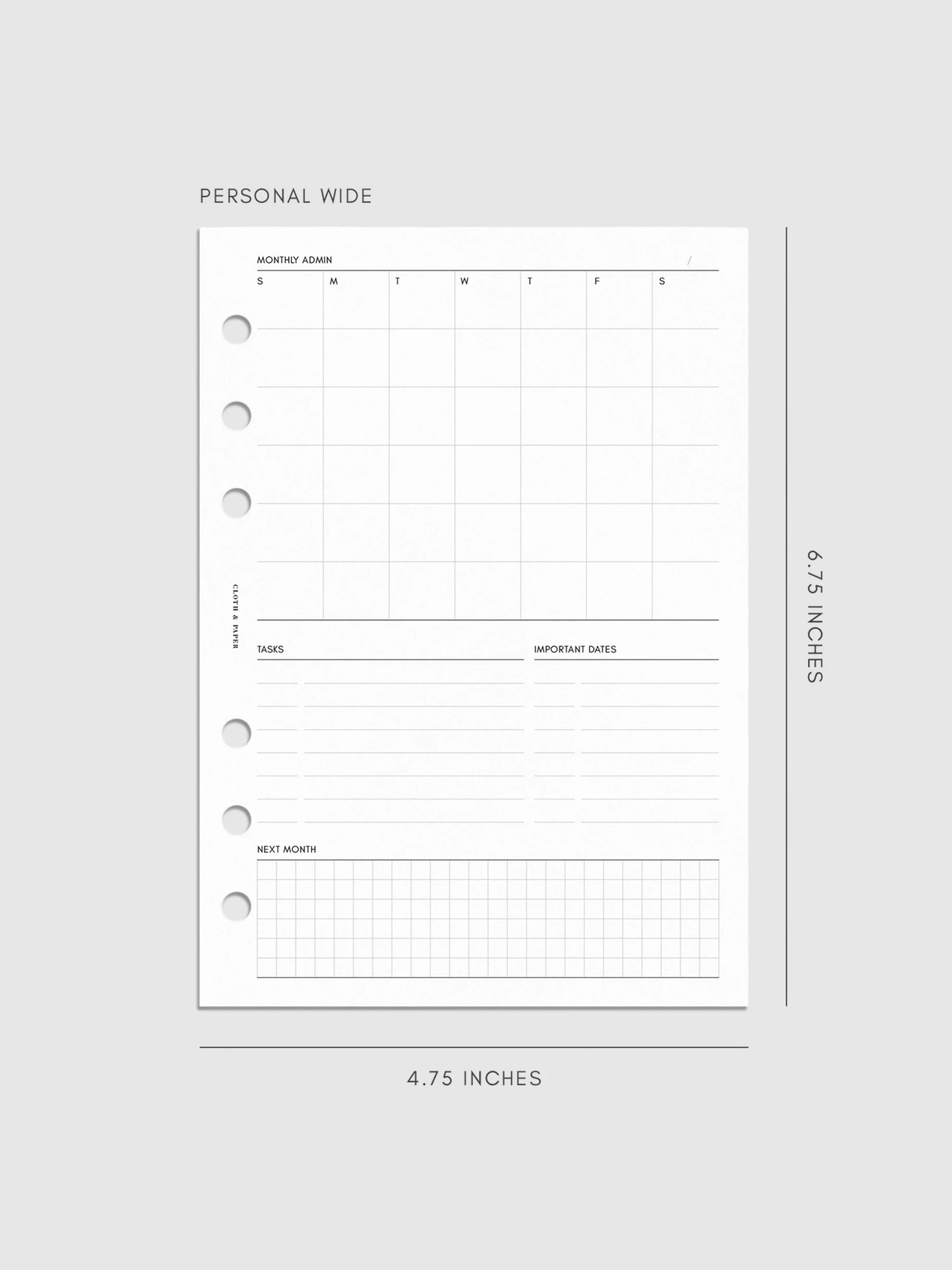 Monthly Admin Planner Inserts | Sunday Start(Monthly Admin Planner Inserts Sunday Start) 16 Monthly Admin Planner Inserts | Sunday Start(Monthly Admin Planner Inserts Sunday Start) - Image 16