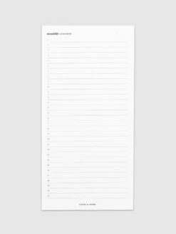 Monthly Notepad(Monthly Notepad)