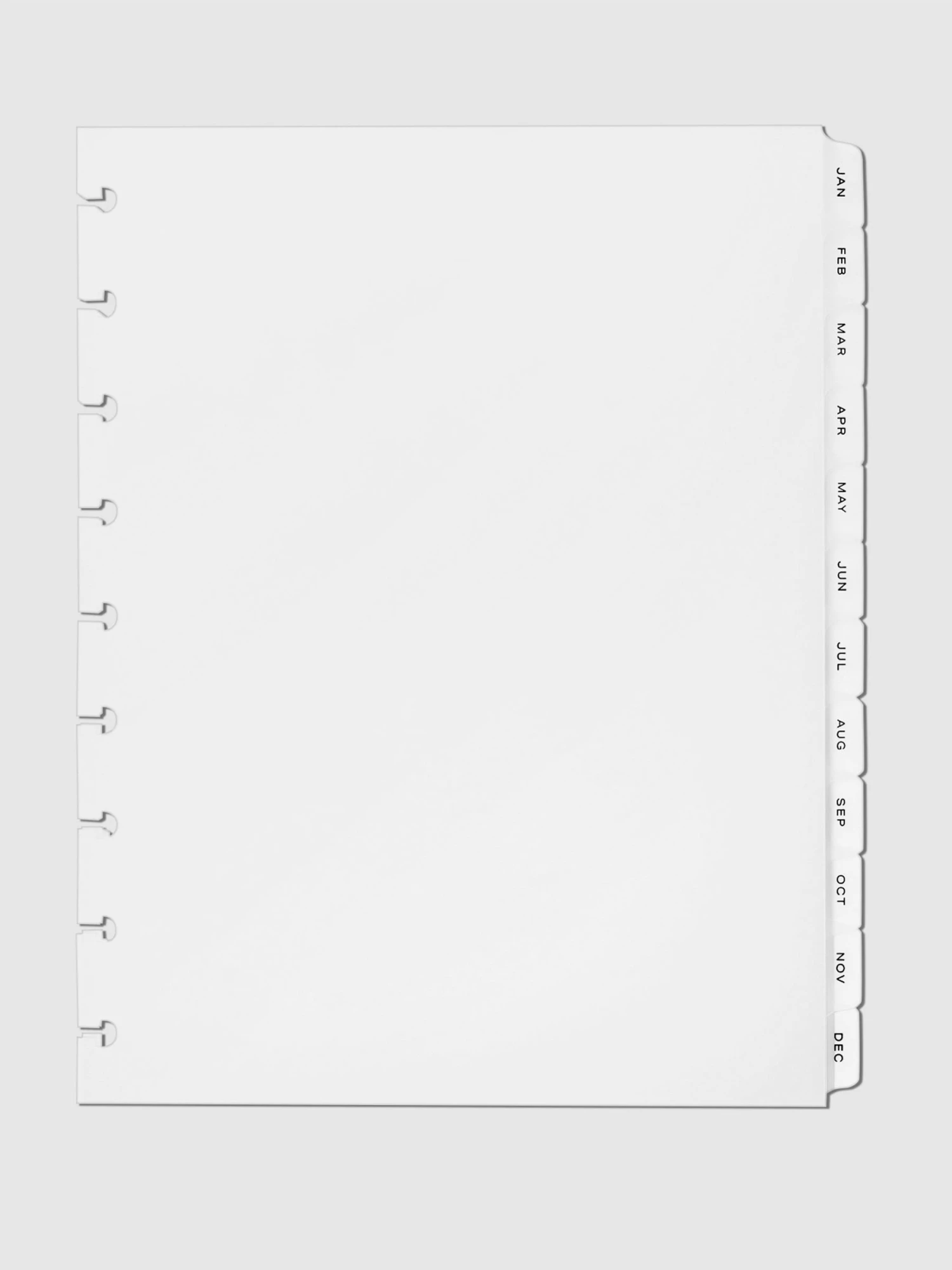 Monthly Side Tab Planner Dividers | Low Profile | Matte(Monthly Side Tab Planner Dividers Low Profile Matte) 16 Monthly Side Tab Planner Dividers | Low Profile | Matte(Monthly Side Tab Planner Dividers Low Profile Matte) - Image 16