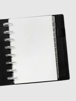 Monthly Side Tab Planner Dividers | Low Profile | Matte(Monthly Side Tab Planner Dividers Low Profile Matte) 34 Monthly Side Tab Planner Dividers | Low Profile | Matte(Monthly Side Tab Planner Dividers Low Profile Matte) -Cloth And Paper Shop Monthly Side Tab Planner Dividers Low Profile Matte Half Letter Black Foil D CP 3