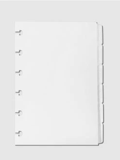Monthly Side Tab Planner Dividers | Low Profile | Matte(Monthly Side Tab Planner Dividers Low Profile Matte) 22 Monthly Side Tab Planner Dividers | Low Profile | Matte(Monthly Side Tab Planner Dividers Low Profile Matte) -Cloth And Paper Shop Monthly Side Tab Planner Dividers LowProfile Matte Petite D CP 5