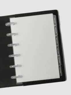 Monthly Side Tab Planner Dividers | Low Profile | Matte(Monthly Side Tab Planner Dividers Low Profile Matte) 25 Monthly Side Tab Planner Dividers | Low Profile | Matte(Monthly Side Tab Planner Dividers Low Profile Matte) -Cloth And Paper Shop Monthly Side Tab Planner Dividers LowProfile Matte Petite D CP 6
