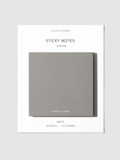 Note Neutrality Sticky Notes(Note Neutrality Sticky Notes) 28 Note Neutrality Sticky Notes(Note Neutrality Sticky Notes) -Cloth And Paper Shop Note Neutrality Sticky Notes Matte Verona CP 1
