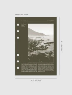 Novella Planner Dashboard Duo(Novella Planner Dashboard) -Cloth And Paper Shop Novella Planner Dashboard Duo PersonalWide CP 1