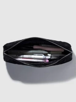 Nylon Pencil Pouch(Nylon Pencil Pouch) 32 Nylon Pencil Pouch(Nylon Pencil Pouch) -Cloth And Paper Shop Nylon Pencil Pouch Black CP 3