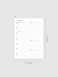 Packing List Inserts(Packing List Inserts) 20 Packing List Inserts(Packing List Inserts) -Cloth And Paper Shop Packing List Inserts A6 CP 1