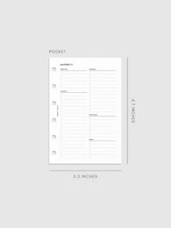 Packing List Inserts(Packing List Inserts) 24 Packing List Inserts(Packing List Inserts) -Cloth And Paper Shop Packing List Inserts Pocket CP 1