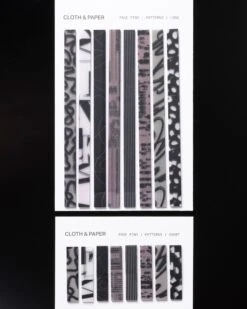 Page Pins | Short(Page Pins Short) 12 Page Pins | Short(Page Pins Short) -Cloth And Paper Shop Page Pins Short In Use 1