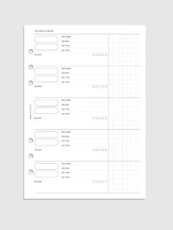 Pen Swatch Planner Inserts(Pen Swatch Planner Inserts)