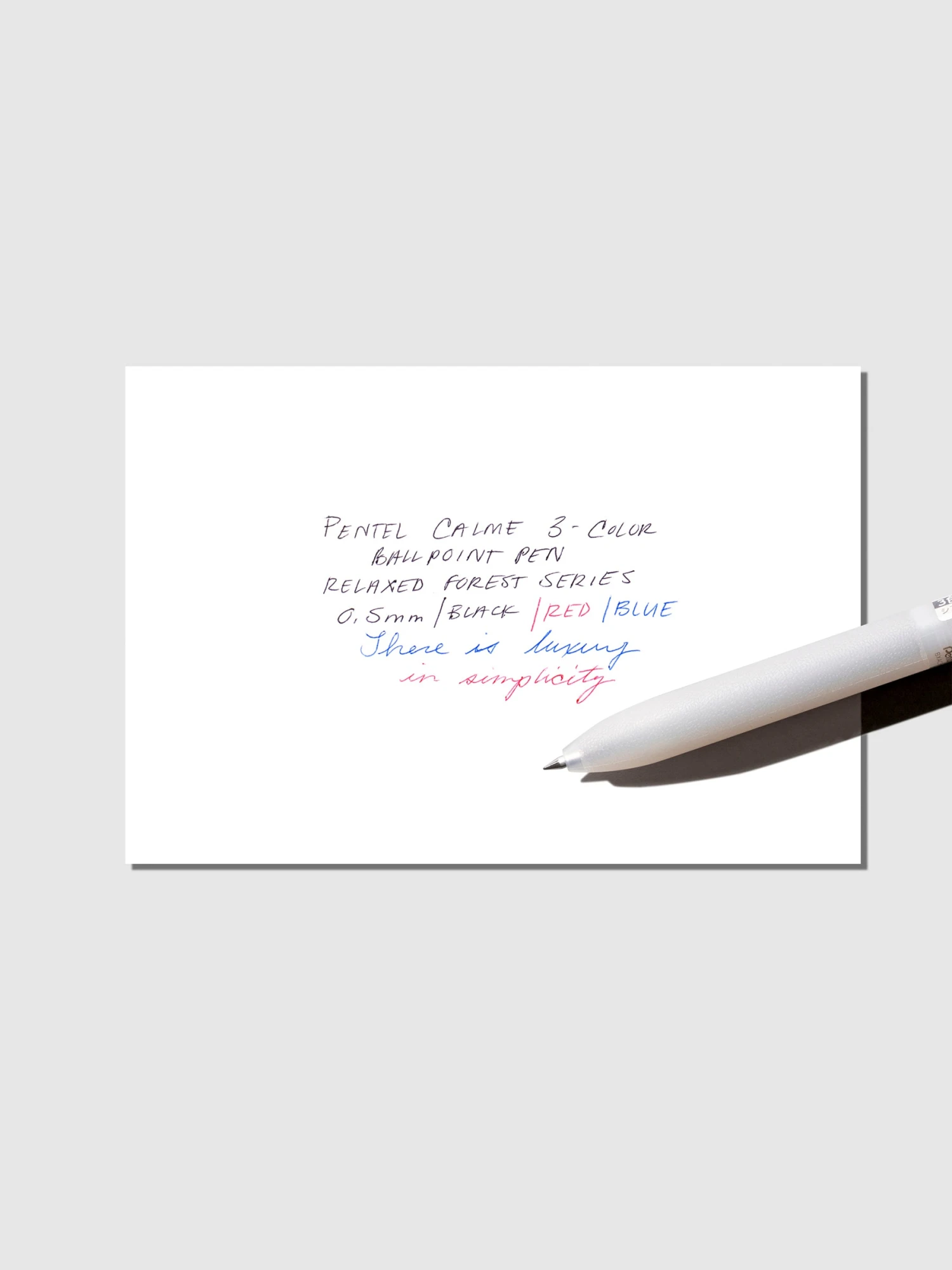 Pentel Calme 3-Color Ballpoint Pen | Relaxed Forest Series | 0.5 Mm(Pentel Calme 3 Color Ballpoint Pen Relaxed Forest Series 0 5 Mm) 6 Pentel Calme 3-Color Ballpoint Pen | Relaxed Forest Series | 0.5 Mm(Pentel Calme 3 Color Ballpoint Pen Relaxed Forest Series 0 5 Mm) - Image 6