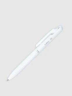 Pentel Calme Ballpoint Pen | 0.5 Mm(Pentel Calme Ballpoint Pen 0 5 Mm) 9 Pentel Calme Ballpoint Pen | 0.5 Mm(Pentel Calme Ballpoint Pen 0 5 Mm) -Cloth And Paper Shop Pentel Calme Ballpoint Pen 0.5mm White CP 1