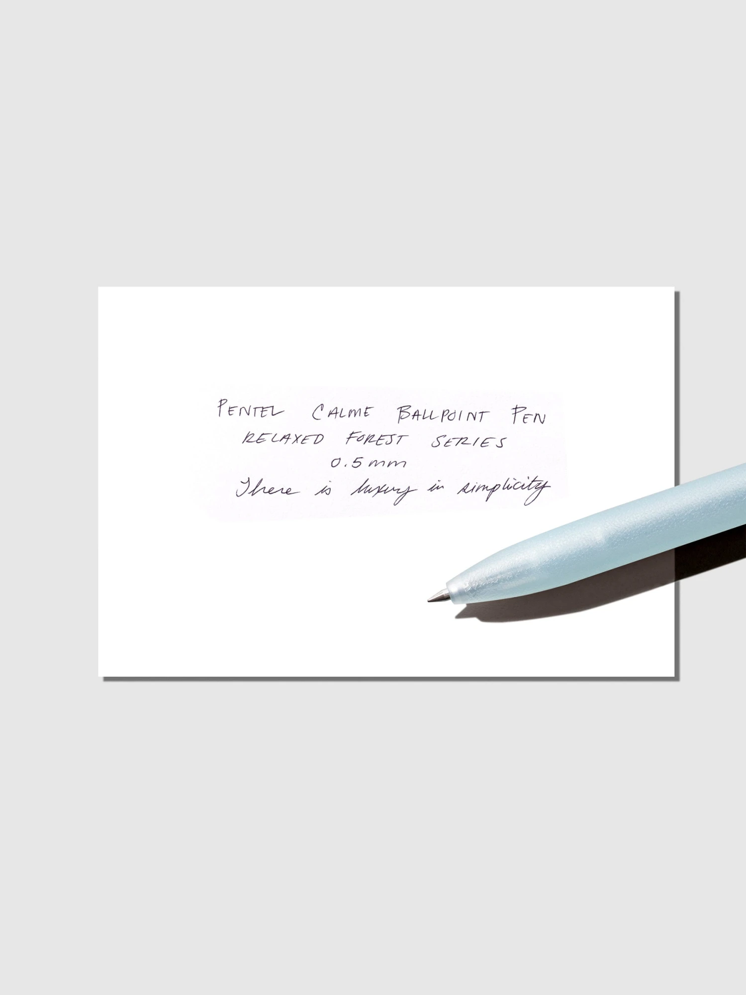 Pentel Calme Ballpoint Pen | Relaxed Forest Series | 0.5 Mm(Pentel Calme Ballpoint Pen Relaxed Forest Series 0 5 Mm) 4 Pentel Calme Ballpoint Pen | Relaxed Forest Series | 0.5 Mm(Pentel Calme Ballpoint Pen Relaxed Forest Series 0 5 Mm) - Image 4