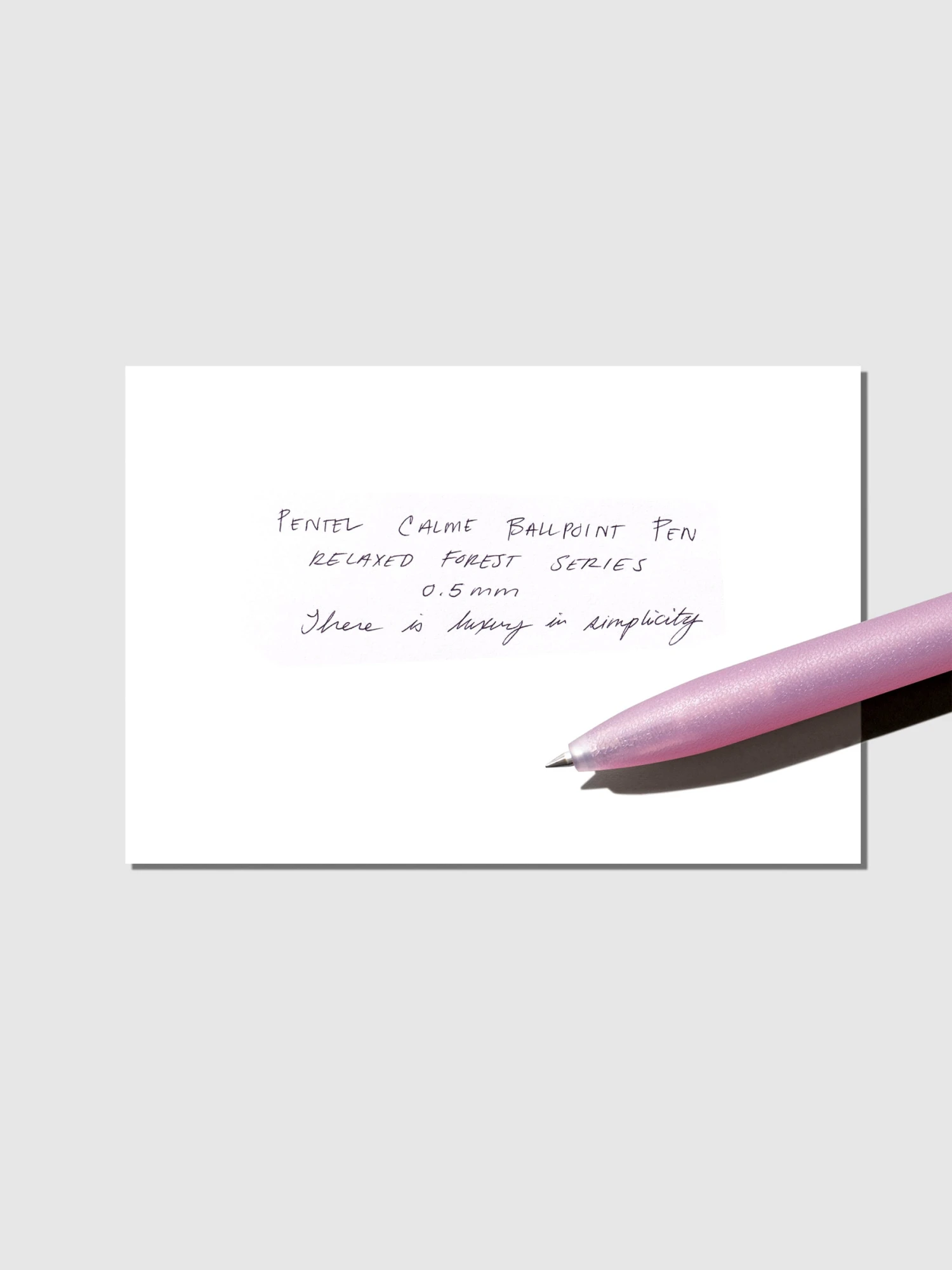 Pentel Calme Ballpoint Pen | Relaxed Forest Series | 0.5 Mm(Pentel Calme Ballpoint Pen Relaxed Forest Series 0 5 Mm) 6 Pentel Calme Ballpoint Pen | Relaxed Forest Series | 0.5 Mm(Pentel Calme Ballpoint Pen Relaxed Forest Series 0 5 Mm) - Image 6