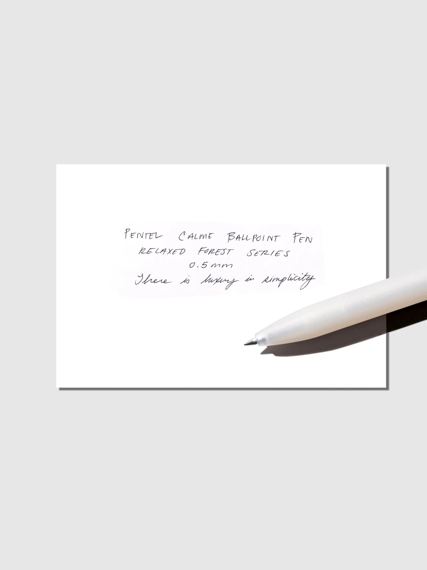 Pentel Calme Ballpoint Pen | Relaxed Forest Series | 0.5 Mm(Pentel Calme Ballpoint Pen Relaxed Forest Series 0 5 Mm) 10 Pentel Calme Ballpoint Pen | Relaxed Forest Series | 0.5 Mm(Pentel Calme Ballpoint Pen Relaxed Forest Series 0 5 Mm) - Image 10