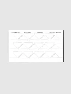 Photo Corner Sticker Set(Photo Corner Sticker Set) 19 Photo Corner Sticker Set(Photo Corner Sticker Set) -Cloth And Paper Shop Photo Corner Sticker Set Clear Vol.2 Set of 4 CP 1