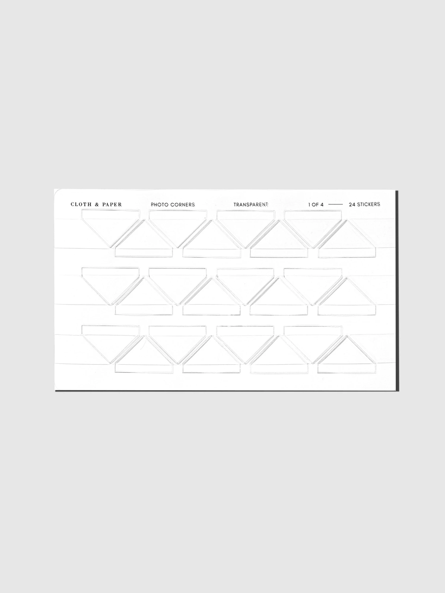 Photo Corner Sticker Set(Photo Corner Sticker Set) 5 Photo Corner Sticker Set(Photo Corner Sticker Set) - Image 5