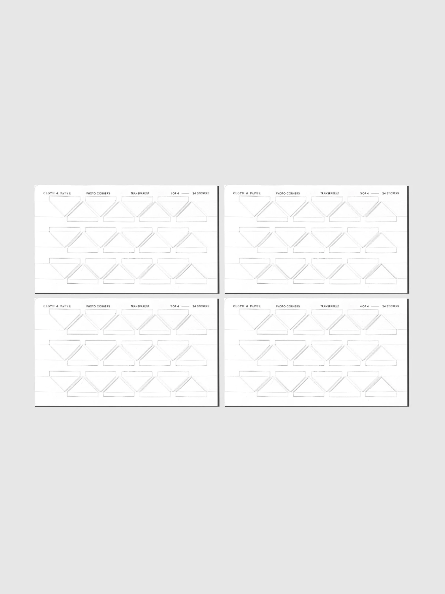 Photo Corner Sticker Set(Photo Corner Sticker Set) 7 Photo Corner Sticker Set(Photo Corner Sticker Set) - Image 7