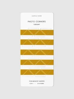 Photo Corner Sticker Set(Photo Corner Sticker Set) 23 Photo Corner Sticker Set(Photo Corner Sticker Set) -Cloth And Paper Shop Photo Corner Sticker Set March SubBox EC CP 3