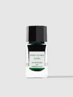 Pilot Iroshizuku Liquid Ink(Pilot Iroshizuku Liquid Ink Refill 15 Ml) 12 Pilot Iroshizuku Liquid Ink(Pilot Iroshizuku Liquid Ink Refill 15 Ml) -Cloth And Paper Shop Pilot Iroshizuku Liquid Ink Refill Shin Ryoku 15ml CP 1