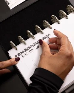 Planner Discs | 1 Inch | Speckle(Planner Discs 1 Inch Speckle) 13 Planner Discs | 1 Inch | Speckle(Planner Discs 1 Inch Speckle) -Cloth And Paper Shop Planner Discs Speckle In Use 10