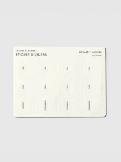 Planner Sticker Dividers(Planner Sticker Dividers)