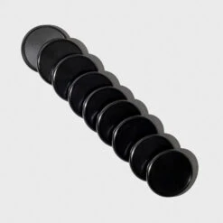 Planner Discs | 1.5 Inch(Planner Discs 1 5 Inch) 10 Planner Discs | 1.5 Inch(Planner Discs 1 5 Inch) -Cloth And Paper Shop PlannerDiscs Aluminum Black 9pack 1.5in 2