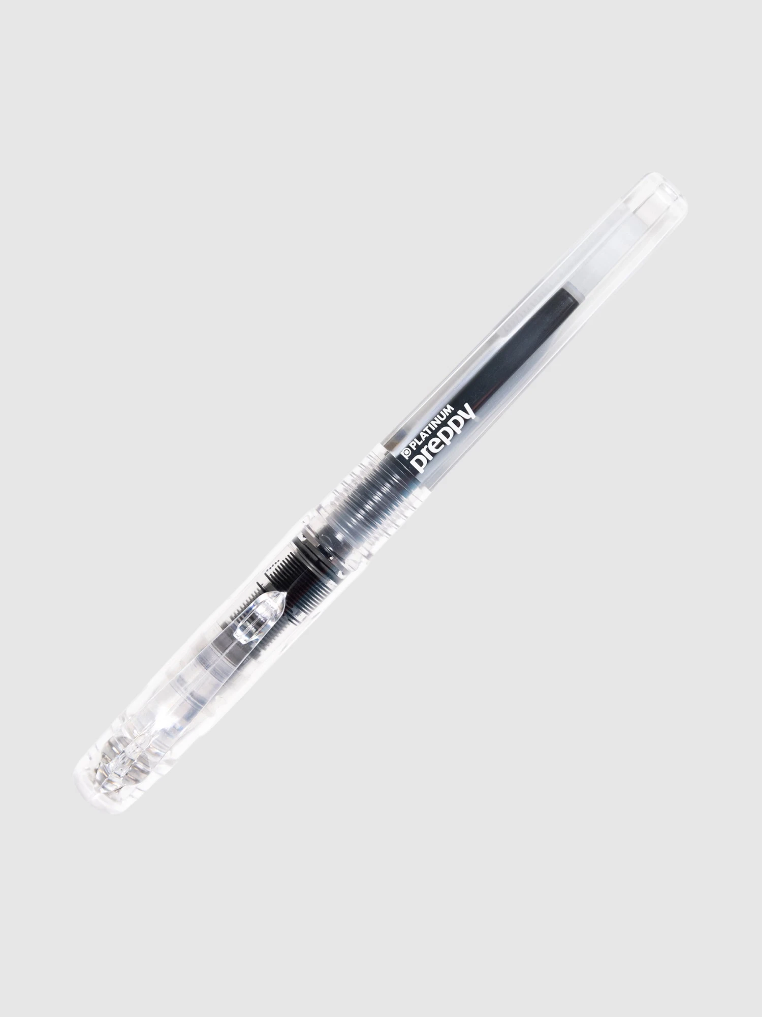 Platinum Preppy Fountain Pen | Crystal(Platinum Preppy Fountain Pen 03 Fine Nib Crystal Black Ink) 2 Platinum Preppy Fountain Pen | Crystal(Platinum Preppy Fountain Pen 03 Fine Nib Crystal Black Ink) - Image 2