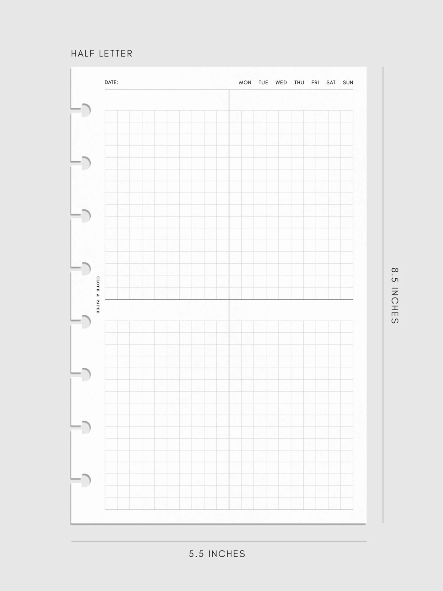 Quad Graph Planner Inserts(Quad Graph Planner Inserts) 9 Quad Graph Planner Inserts(Quad Graph Planner Inserts) - Image 9