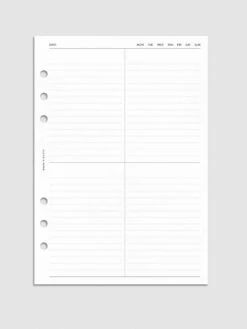 Quad Lined Planner Inserts(Quad Lined Planner Inserts)