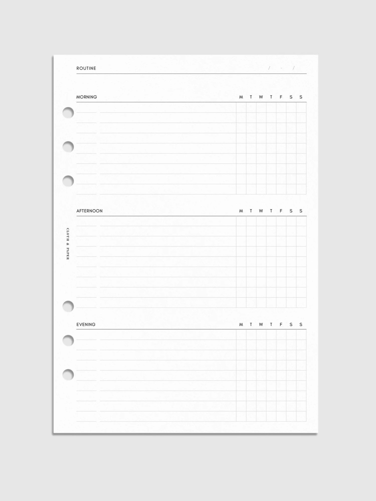 Routine Builder Planner Inserts(Routine Builder Planner Inserts) 1 Routine Builder Planner Inserts(Routine Builder Planner Inserts)