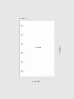 Routine Builder Planner Inserts(Routine Builder Planner Inserts) 22 Routine Builder Planner Inserts(Routine Builder Planner Inserts) -Cloth And Paper Shop Routine Builder Planner Inserts CPP CP 1