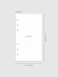 Routine Builder Planner Inserts(Routine Builder Planner Inserts) 24 Routine Builder Planner Inserts(Routine Builder Planner Inserts) -Cloth And Paper Shop Routine Builder Planner Inserts PER CP 1