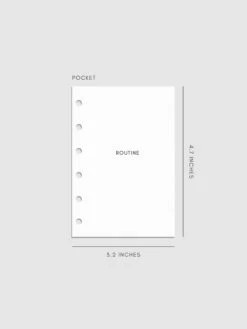 Routine Builder Planner Inserts(Routine Builder Planner Inserts) 23 Routine Builder Planner Inserts(Routine Builder Planner Inserts) -Cloth And Paper Shop Routine Builder Planner Inserts PKT CP 1