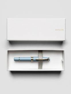 Sailor Pro Gear Slim Mini Fountain Pen | Medium Fine(Sailor Pro Gear Slim Mini Fountain Pen Medium Fine) 39 Sailor Pro Gear Slim Mini Fountain Pen | Medium Fine(Sailor Pro Gear Slim Mini Fountain Pen Medium Fine) -Cloth And Paper Shop Sailor Pro Gear Slim Mini FountainPen Medium Ayur Blue 5