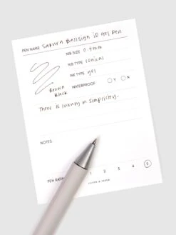 Sakura Ballsign ID Gel Pen | 0.4 Mm(Sakura Ballsign Id Gel Pen 0 4 Mm) -Cloth And Paper Shop Sakura Ballsign iD Gel Pen 0.4mm Brown Black CP 2