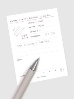 Sakura Ballsign ID Gel Pen | 0.4 Mm(Sakura Ballsign Id Gel Pen 0 4 Mm) -Cloth And Paper Shop Sakura Ballsign iD Gel Pen 0.4mm Purple Black CP 2