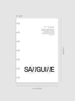 Sanguine Vellum Planner Dashboard(Sanguine Vellum Planner Dashboard) -Cloth And Paper Shop Sanguine Vellum Planner Dashboard Overlay HPM CP 1