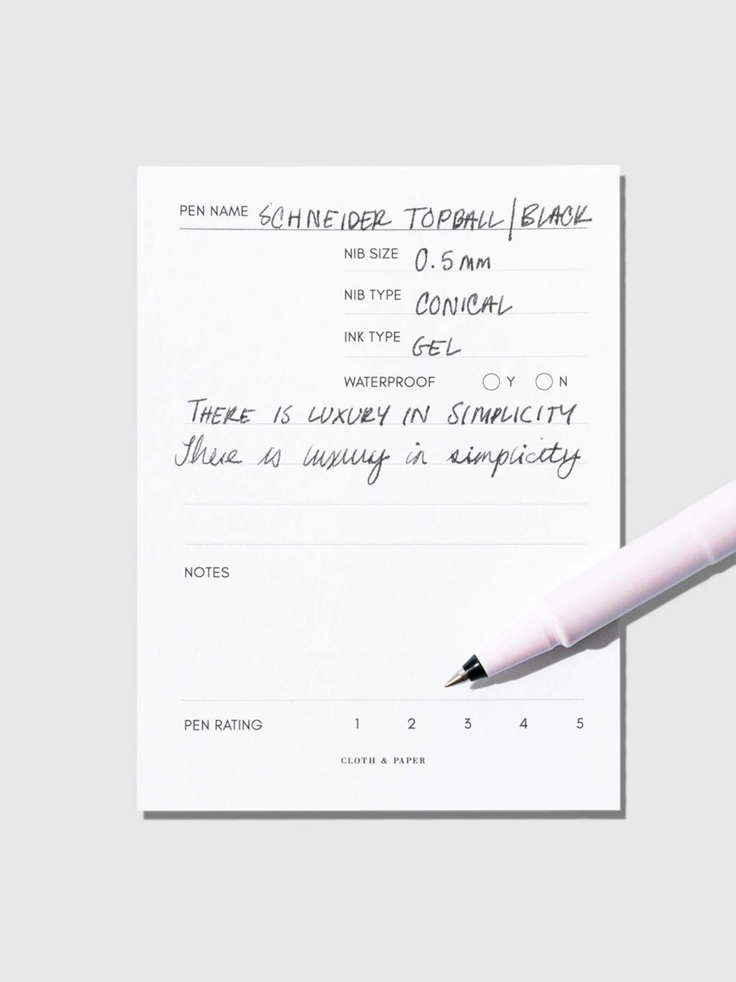 Schneider® Schneider Topball Gel Pen | 0.5 Mm | Black Ink(Schneider Topball Gel Pen 0 5 Mm Black Ink) 2 Schneider® Schneider Topball Gel Pen | 0.5 Mm | Black Ink(Schneider Topball Gel Pen 0 5 Mm Black Ink) - Image 2