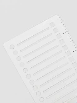 Stencil And Page Flag Set(Stencil And Page Flag Set) -Cloth And Paper Shop Stencil Page Flag Set AvantGarde Stone Sky Apollo 3