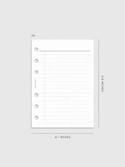 Task Planner Inserts(Task Planner Inserts) 20 Task Planner Inserts(Task Planner Inserts) -Cloth And Paper Shop Task Planner Inserts A6 CP 1