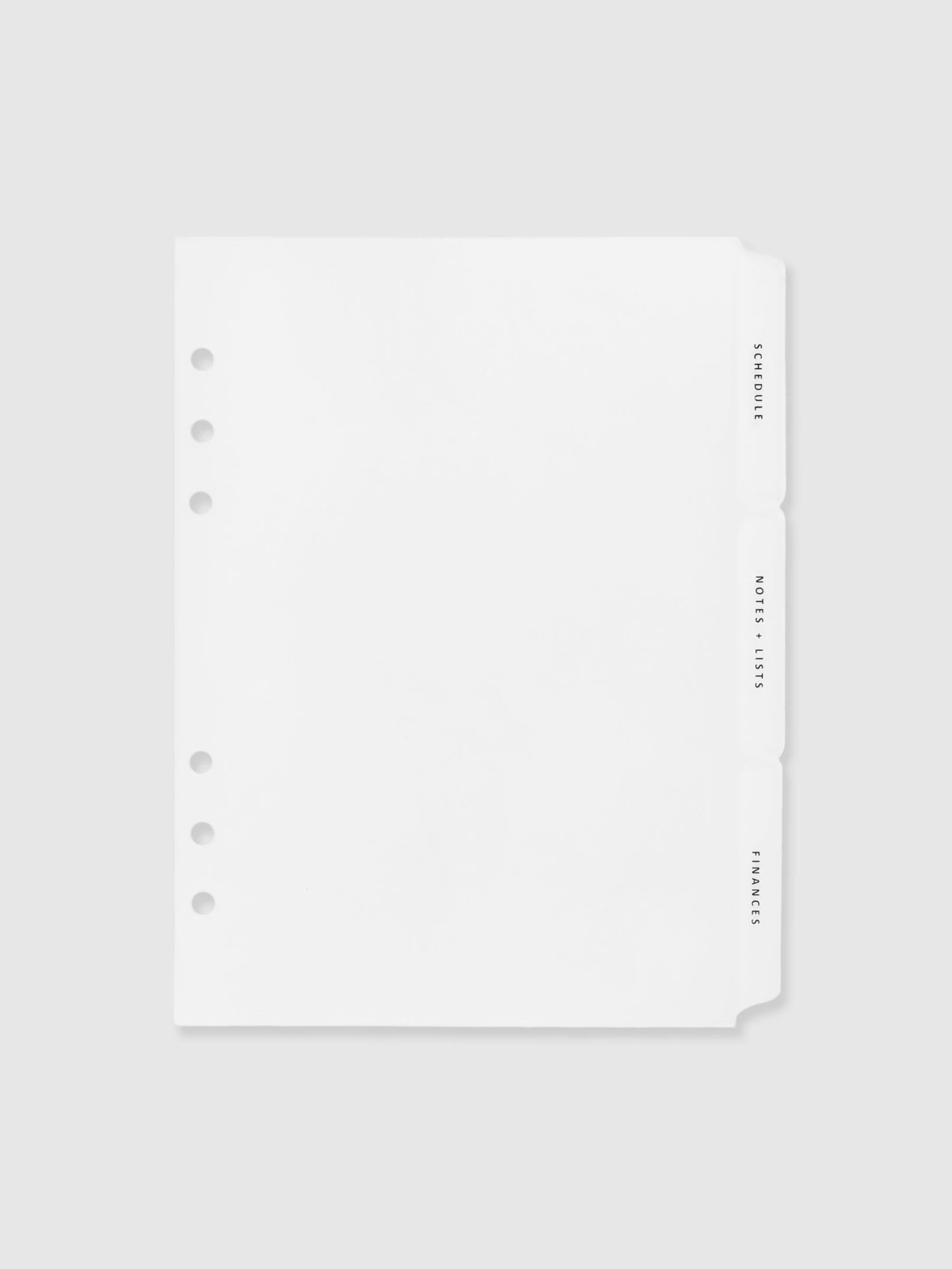 The Essentials Side Tab Planner Dividers | Glass Plastic(The Essentials Side Tab Planner Dividers Glass Plastic) 3 The Essentials Side Tab Planner Dividers | Glass Plastic(The Essentials Side Tab Planner Dividers Glass Plastic) - Image 3