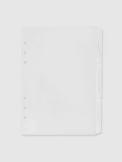The Essentials Side Tab Planner Dividers | Glass Plastic(The Essentials Side Tab Planner Dividers Glass Plastic) 18 The Essentials Side Tab Planner Dividers | Glass Plastic(The Essentials Side Tab Planner Dividers Glass Plastic) -Cloth And Paper Shop The Essentials Side Tab Planner Dividers Glass Plastic White CP 1