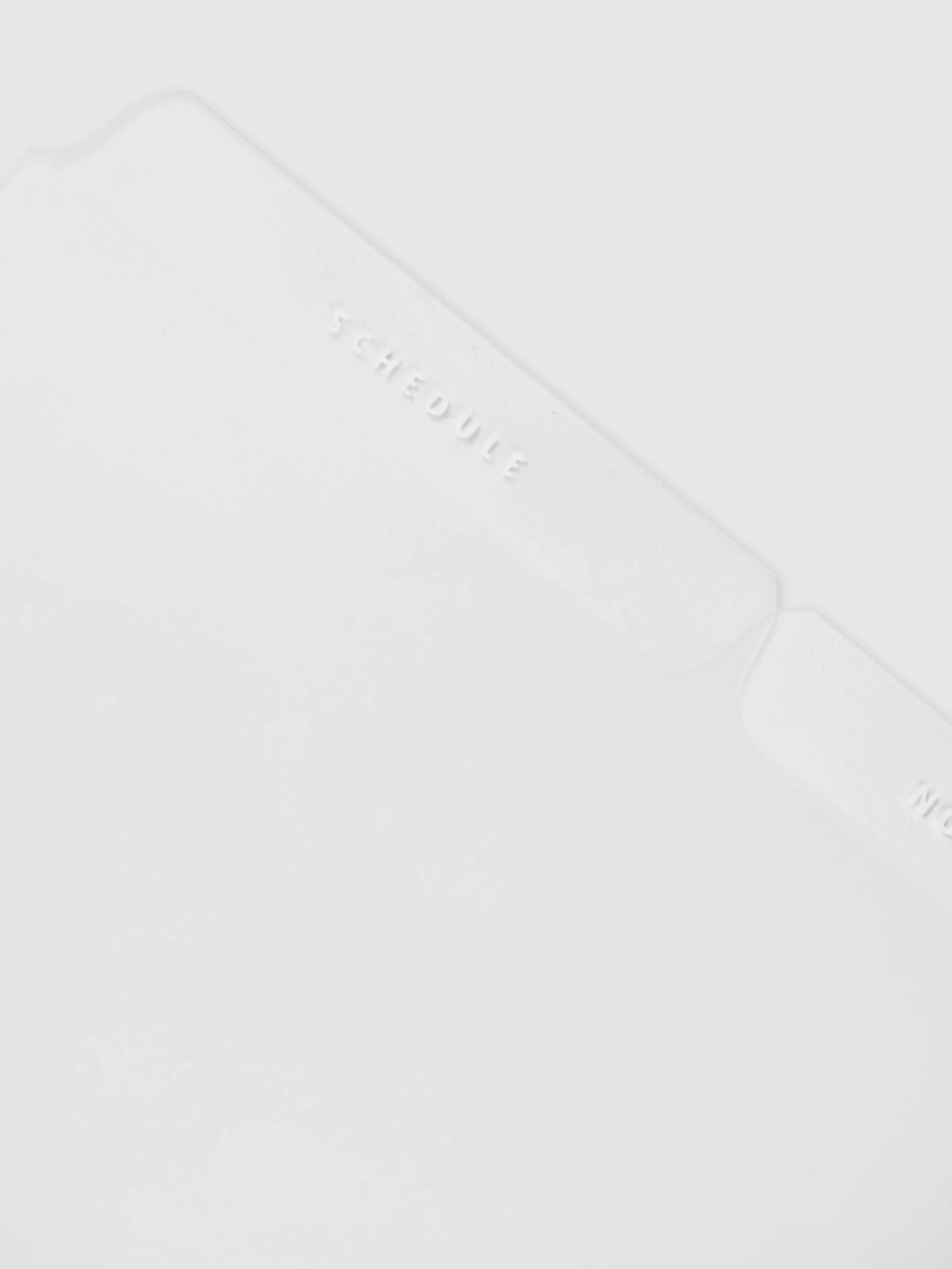 The Essentials Side Tab Planner Dividers | Glass Plastic(The Essentials Side Tab Planner Dividers Glass Plastic) 6 The Essentials Side Tab Planner Dividers | Glass Plastic(The Essentials Side Tab Planner Dividers Glass Plastic) - Image 6