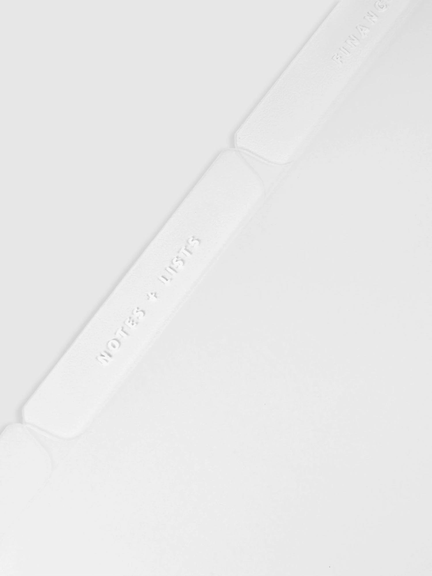 The Essentials Side Tab Planner Dividers | Glass Plastic(The Essentials Side Tab Planner Dividers Glass Plastic) 7 The Essentials Side Tab Planner Dividers | Glass Plastic(The Essentials Side Tab Planner Dividers Glass Plastic) - Image 7