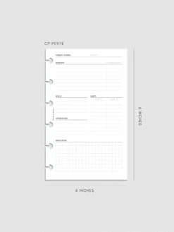 Therapy Planner Inserts(Therapy Planner Inserts) -Cloth And Paper Shop Therapy Planner Inserts CPPetite CP 1